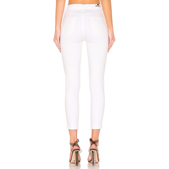 Citizen of Humanity Rocket Crop High Rise Skinny in White size 25” - Picture 3 of 9